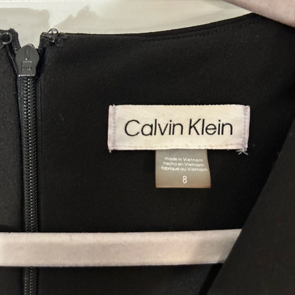 Calvin Klein women’s Black Sleeveless Pants One Piece Jumpsuit - Picture 2 of 4